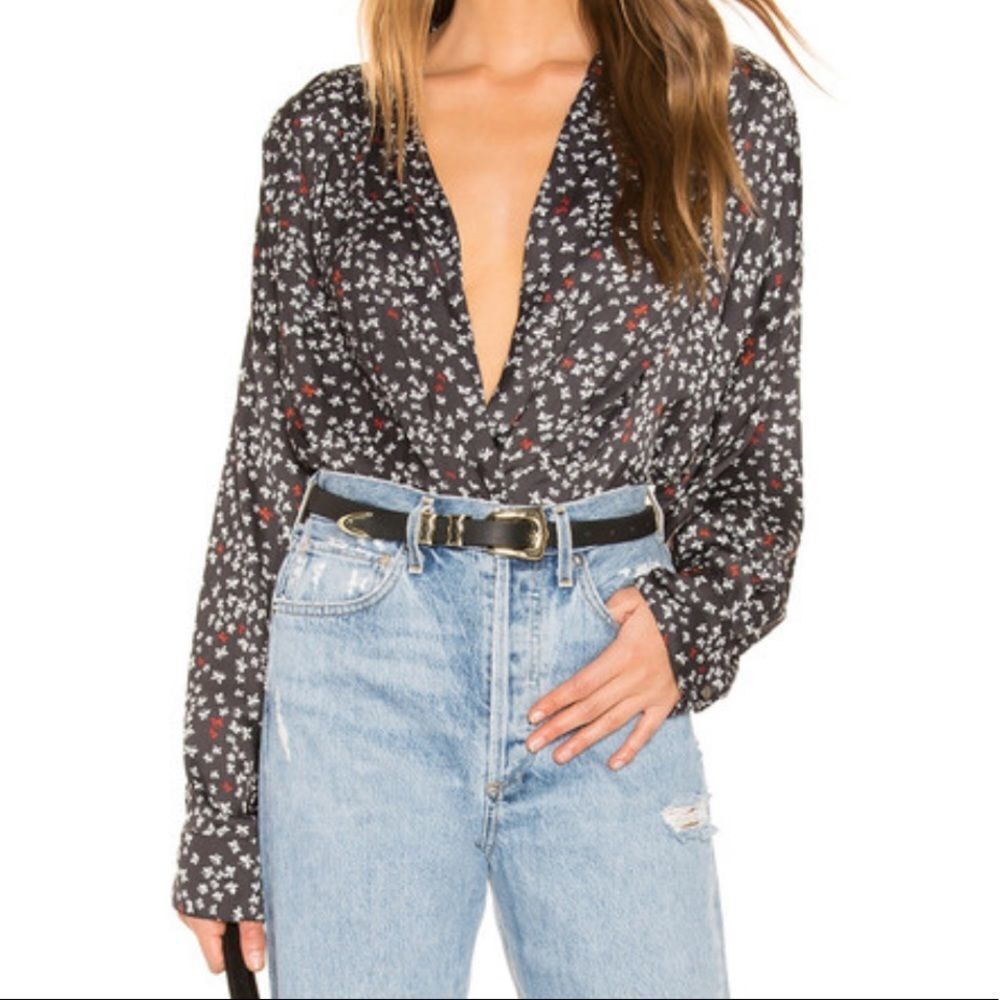 NWT Free People Lady Like Lady Bodysuit